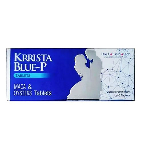 KRRISTA BLUE-P è una compressa doppia efficacia di Viagra (Sildenafil) e Priligy (Dapoxetina).