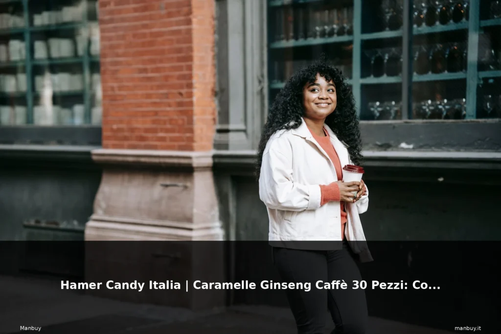 Hamer Candy Italia | Caramelle Ginseng Caffè 30 Pezzi: Cos'è e come funziona 4 featured caff donna strada citt sorri